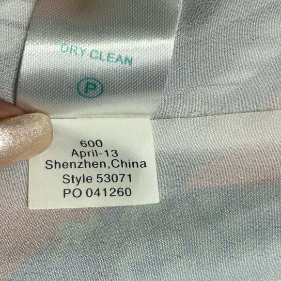 Lilly Pulitzer Laya Silk Mini Dress Nautical Compass Print Size Small Slip Dress - Picture 8 of 15